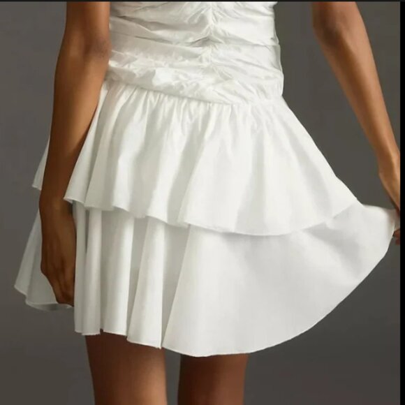 Brand New LOVE THE LABEL MINETTE RUFFLED MINI DRESS - Picture 6 of 11